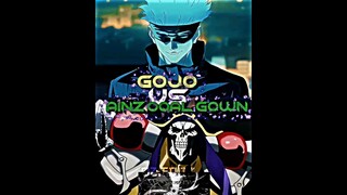 Gojo vs Ainz Ooal Gown #animeedit #tiktok #edit #anime #gojo #jjk #shortshorts #trending #trend #fy