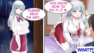 My Sister's Hot Bestfriend Gets Wet In The Rain And Begs To Stay The Night (RomCom Manga Dub)
