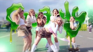 乌克兰街头炸裂翻跳 KATSEYE《Gnarly》，这力度直接掀翻屋顶！ by WOTS