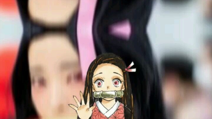 Cosplay demon slayer girls edit