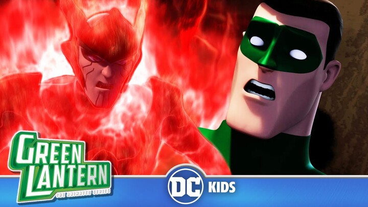 Green Lantern: The Animated Series | Red Lantern Saves The Green Lanterns | DC Kids
