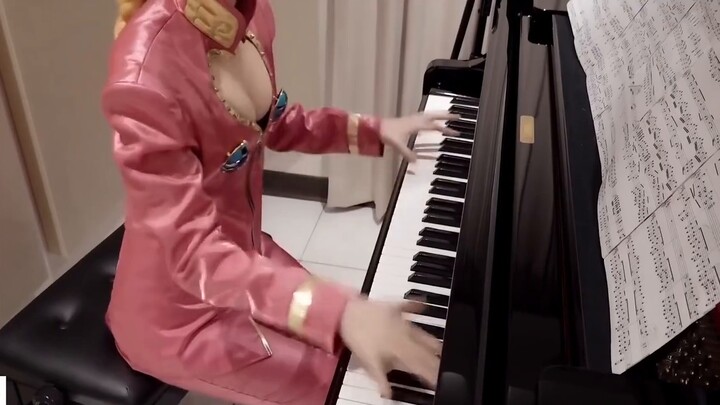 【Come and learn piano with me】Jojo's Bizarre Adventure Golden Wind Execution BGM