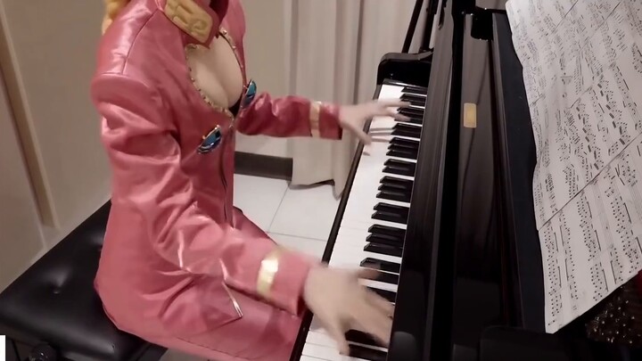 [Datang dan belajar piano dari adikku] BGM Eksekusi Angin Emas Petualangan Aneh Jojo