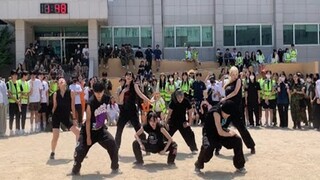 我预计会看10086遍的翰林艺高运动会中场表演