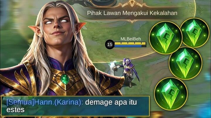 ESTES ASAM LAMBUNG DILAWAN INI DIA ESTES BUILD MVP TERSAKITI 2026 MLBB