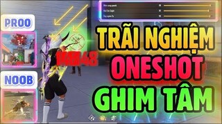 Free Fire | Bật Chế Độ “ONESHOT GHIM TÂM” Cực Ảo Trên Mobile - 2 Skill Độc Nhất Vô Nhị