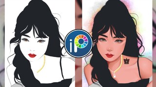 VEXEL ART (SKIN WORKFLOW) 😍 | IBISPAINTX