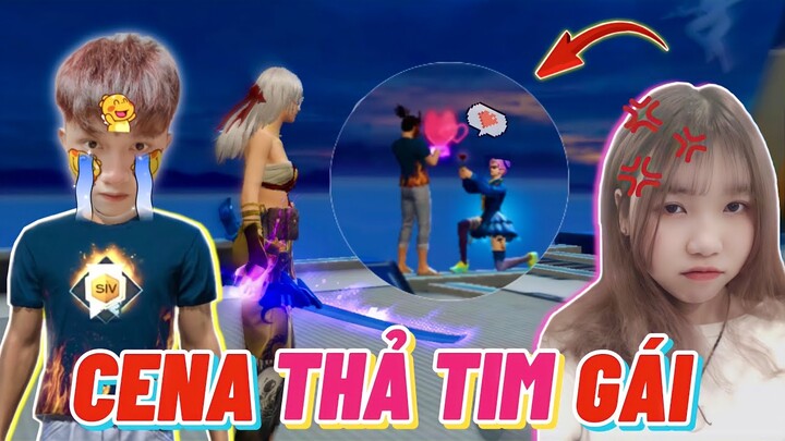 Free Fire || Tuyền Xu Ghép Ngẫu Nhiên Gặp CENA Thả Tim Cho Gái & Cái Kết…😡