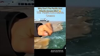 Why Don’t The Pacific And Atlantic Oceans Mix? 😳#interesting