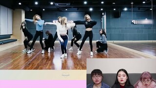 [WJSN] latest comeback MV "La La Love" reaction, MV first stage practice room, girls should watch it