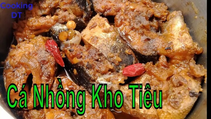 Cách làm món CÁ NHỒNG KHO TIÊU đơn giản mà thơm ngon đậm đà  #moncakho #canhongkhotieu #monkho