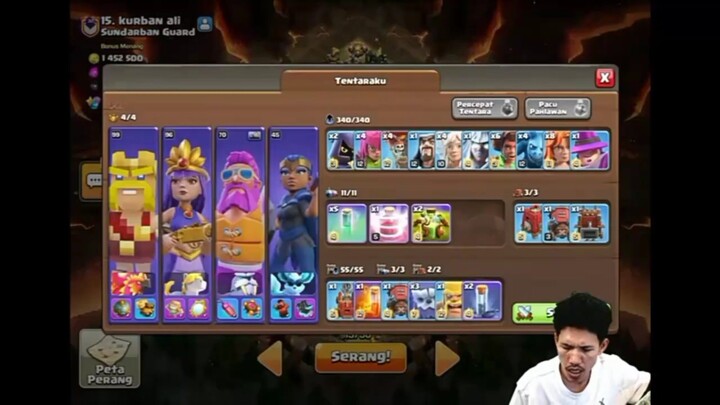 Ciduk main combo favorit base lawan auto rata🗿🔥