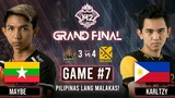 PHILIPPINES (BREN ESPORTS) VS MYANMAR (BURMESE GHOULS) [GAME 7] | M2 Grand Finals