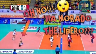 JIA MORADO AS A LIBERO??? NO! SHE'S A SETTER!!! | VOLLEYBALL