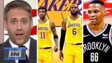 Max Kellerman claims Russell Westbrook can't help Lakers' LeBron win title they need Kyrie Irving