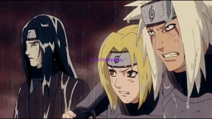 3 legendaris sannin | Jiraiya Tsunade Orochimaru