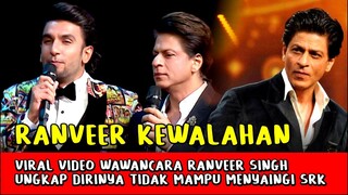 Heboh! Disebut Mirip Dengan Acara TV SRK, Ranveer Singh Ungkap Tak Mampu Menggantikan Raja Bollywood