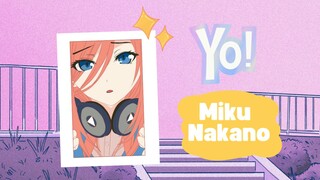 Yo! Draw Art Miku Nakano (Part-3) 🔵▫
