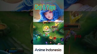 Highlight Cici & Yoyo 🪀🪀 #mobilelegends #mlbb #mlbbcreatorcamp #choou #chou #ml