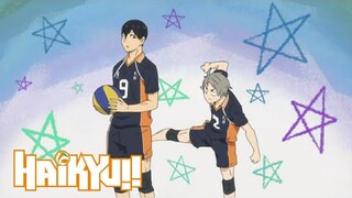 Haikyuu!! | Funny Moments | Season 4 Episode 9