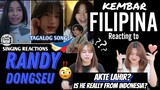 RANDY DONGSEU - SPECIAL LAGU PHILIPPINES | Kembar Filipina Reaction, WE NEED A BIRTHCERTIFICATE !