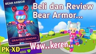 Membeli dan Review Bear Armor, lompatannya keren banget | Cara membeli Armor di PK XD update terbaru