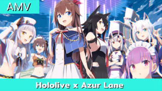 azur lane x hololive AMV