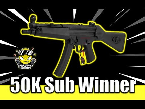 EP245 - [RESULT] 50K SUBS GIVE AWAY (LDT MP5) - Blasters Mania