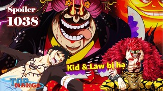 [Spoiler OP 1038]. Bigmom hạ gục Kid & Law, lên mái vòm hợp lực với Kaido!