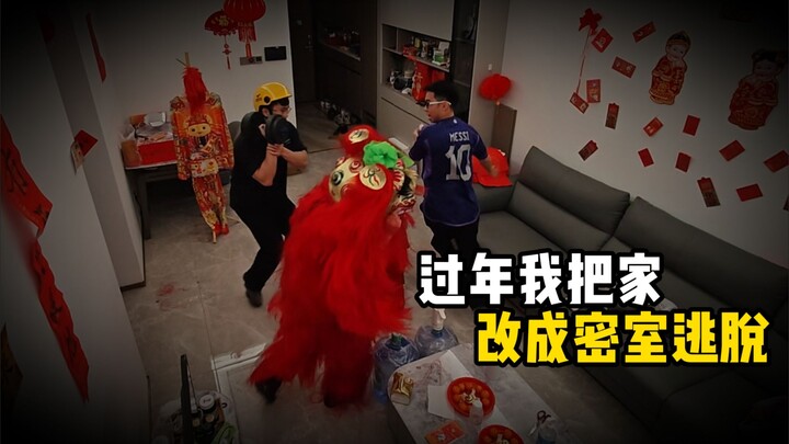 Về quê ăn Tết, tôi biến cả nhà thành phòng trốn thoát bí mật!