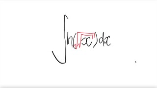 log sq root integral ln(√√x) dx