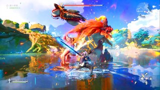 Honor of Kings The World 王者荣耀:世界 - New RPG Open World 2021 - PC Mobile Gameplay Trailer EN