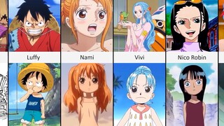 One Piece All Characters As Kids