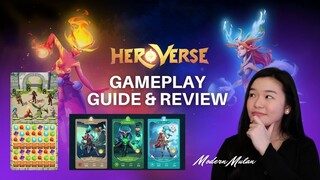Heroverse Gameplay Guide & Review | Candy Crush Inspired Play-To-Earn Game