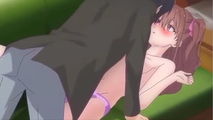 Dipuasin senpai di perpustakaan pas lagi sepi🥵💦Anime 18+