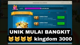 POLITIK kingdom 3000 ? unik bangkit dari keterpurukan. rise of kingdom Indonesia