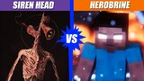 Siren Head vs Herobrine | SPORE