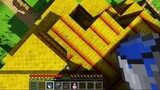 "Minecraft": Escape from Tsinghua 44 I went to the cowshed to feed the cows