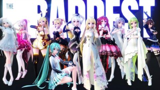 【MMD】K/DA - THE BADDEST【11 โวคาลอยด์】4K