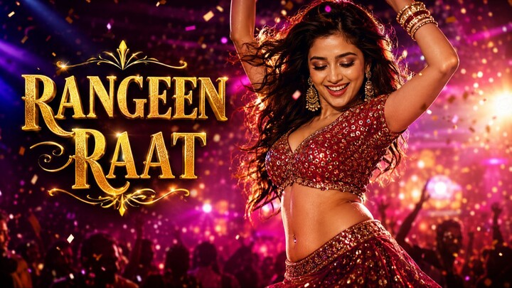 Hindi Party Song (रंगीन रात) | New Song 2026 | Bollywood Dance Anthem  |Bollywood  Song