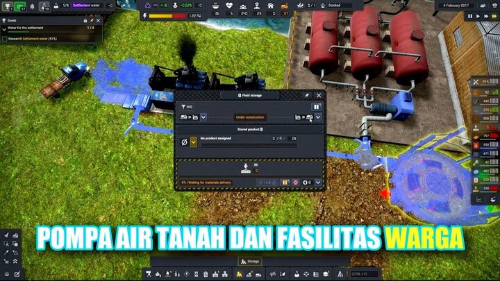 Pompa Air Tanah Dan Fasilitas Warga