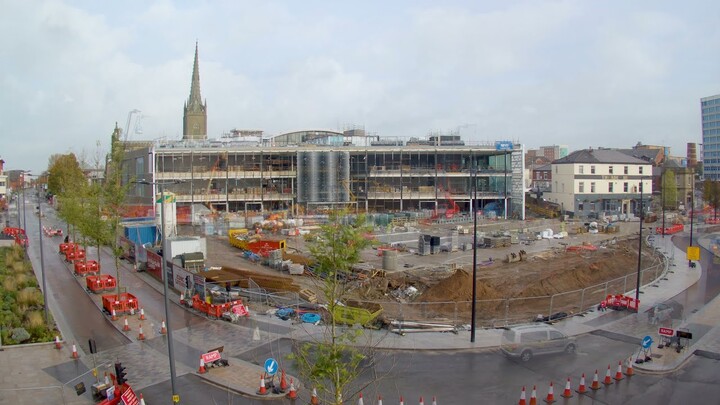 Student Centre Construction Timelapse