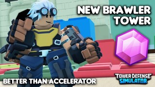 New Brawler Tower Is Here! VERY OP | TDS Update (Roblox)