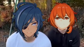 [Genshin Impact] "Card Bullying" Kemarin kita main Summon of the Seven Saints semalaman, coba tebak 