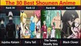 Ranked, The 30 Best Shounen Anime Of All Time