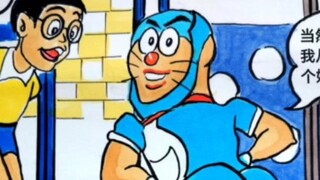 How to color Nobita Robot Cat [Full process]