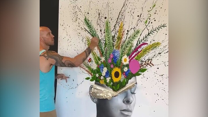 Are you amazed by the creative paintings of Australian painter Ashvin Harrison?