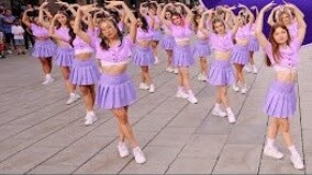 GIRLS PLANET 999 theme song "OOO" 33 Spanish girls danced on the street in a super cool dance cover 