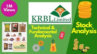 #1 KRBL TECHNICAL ANALYSIS ! KRBL PRICE UPDATES ! KRBL CHART ANALYSIS !