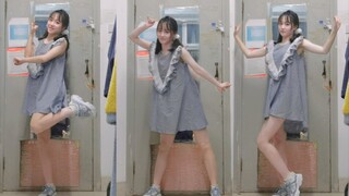 Super sensitive (／≧ω＼) vertical screen ~ School closed, wearing nightgown and dancing in the dormito